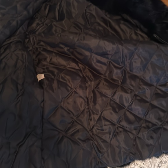 BLACK MINK COAT - Picture 7 of 8